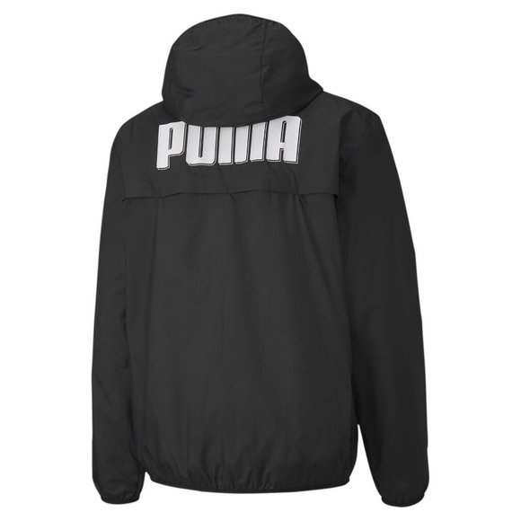 Puma Men's Essentials Rebel Windbreaker - Picture 2 of 4